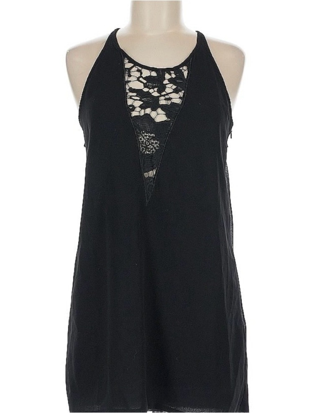 Chandelier Black Lace Racerback Dress Size 8